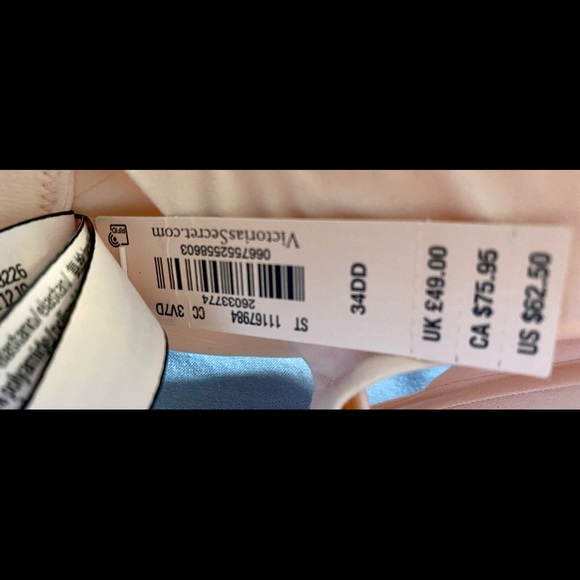 DESIGNED BY VICTORIA SECRET!!!! NWT  BRA - Picture 4 of 5